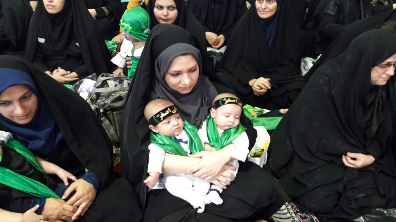 نوای لبیک یا حسین شیرخوارگان در سراسر کشور طنین انداز شد