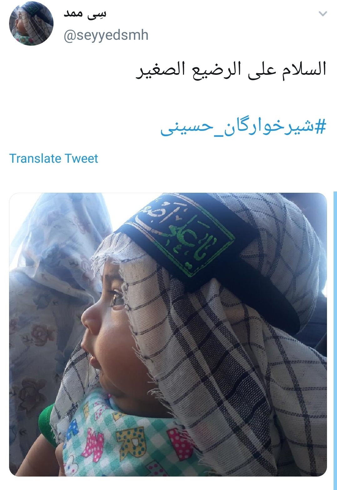 #شیرخوارگان_حسینی /