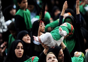 برپایی مراسم شیرخوارگان حسینی در اهواز