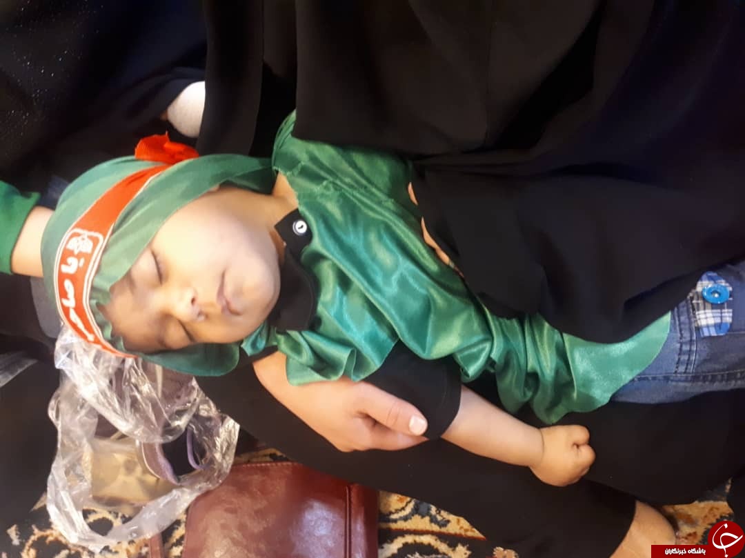لالایی مادران به یاد ناله&zwnj;های رباب در همایش شیرخوارگان حسینی + تصاویر