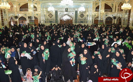 برگزاری همایش شیرخواران حسینی در خراسان جنوبی برگزاری همایش شیرخواران حسینی در خراسان جنوبی