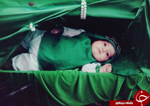 لالایی مادران گلستانی به یاد شیرخواره امام حسین علیه السلام+تصاویر