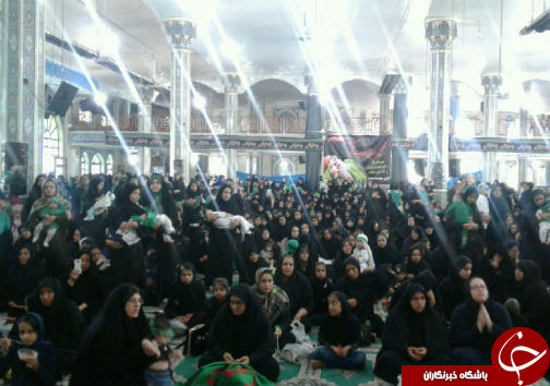 لالایی مادران گلستانی به یاد شیرخواره امام حسین علیه السلام+تصاویر