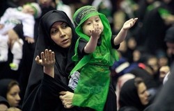 برگزاری همایش شیرخوارگان حسینی در سنندج