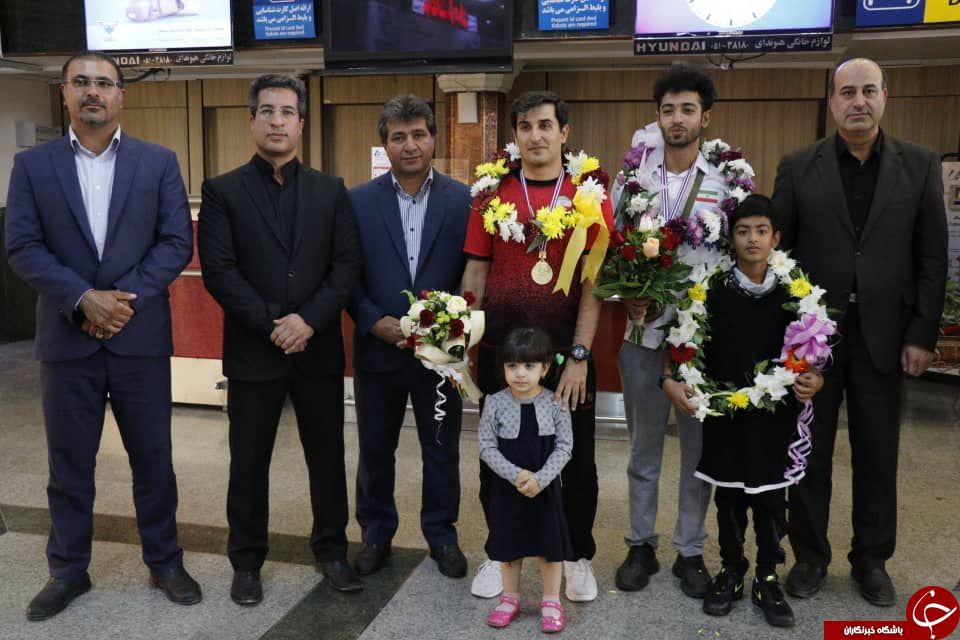 استقبال از قهرمانان سپک تاکرای جهان در کرمان + تصاویر