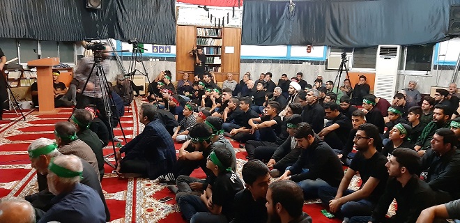 شور حسینی جوانان نیویورک در محرم ۹۸