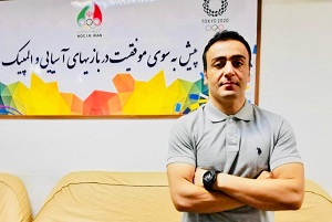 نوید مکوندی اردونشین تیم ملی ووشو