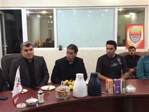جلسه آذری با هیئت مدیره فولاد خوزستان