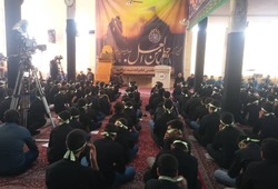 سوگواره احلی من العسل در زنجان برگزار شد