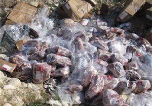 امحا بیش از ۲ هزار کیلو گوشت در مهاباد