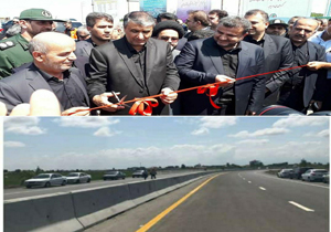 بهره برداری کمربندی شهر ساحلی محمودآباد با حضور وزیر راه و شهرسازی
