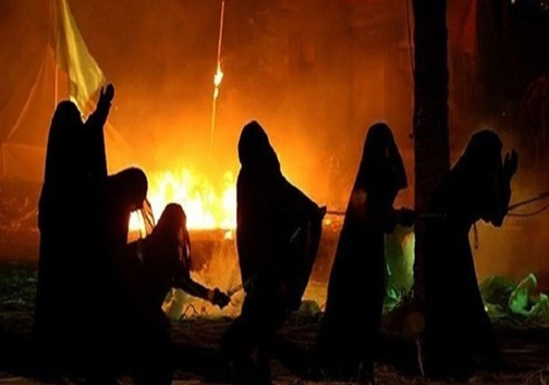 آبشار اشک در محرم فارس