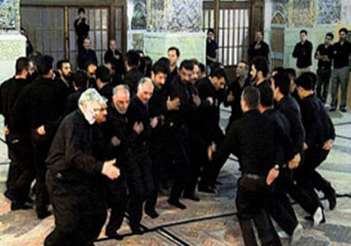 آبشار اشک در محرم فارس