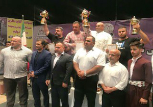 کسب ۱۱ نشان رنگارنگ در مسابقات پرس سینه کشور