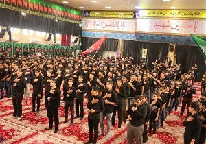 دانش‌آموزان خوزستانی، عزادارن همایش بزرگ سوگواره "احلی من العسل"