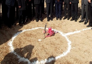 کلنگ احداث ۲ مدرسه در شاوور به زمین زده شد
