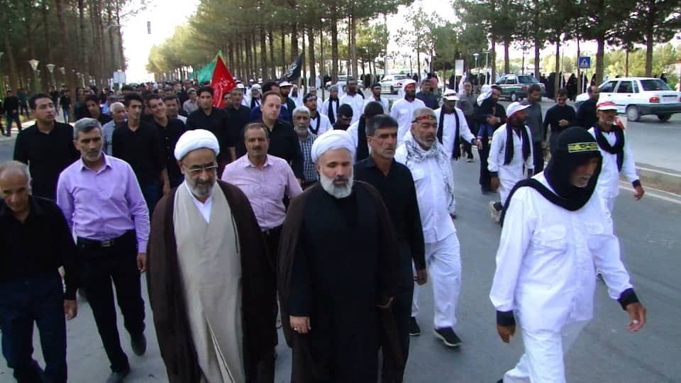 خادمیاران رضوی میزبان کاروان پیاده &laquo;انصار الحسین (ع)&raquo; + تصاویر