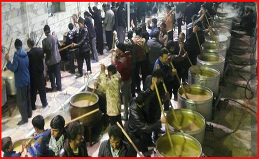 آئین عزاداری حسینی در کردستان + تصاویر