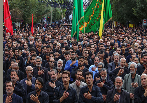 شور حسینی با مداحی به سبک اشعار آیینی