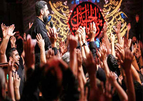 شور حسینی با مداحی به سبک اشعار آیینی