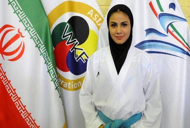 سارا بهمنیار، قهرمان لیگ جهانی کاراته شد