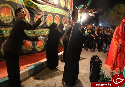 برپایی مراسم عزاداری همراه با تعزیه بدست معلولان ناشنوا