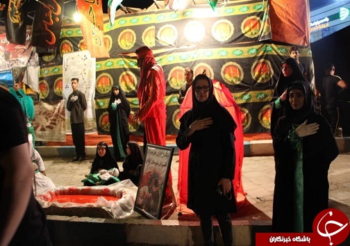 برپایی مراسم عزاداری همراه با تعزیه بدست معلولان ناشنوا