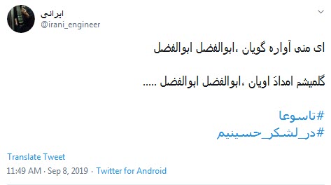 #قمر_بنی_هاشم / یا مرتضی علی قمری داشتی، چه شد؟!  +تصاویر