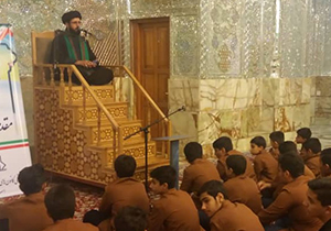 طرح جوانان احمدی "یاوران مهدوی" در حرم شاهچراغ (ع)