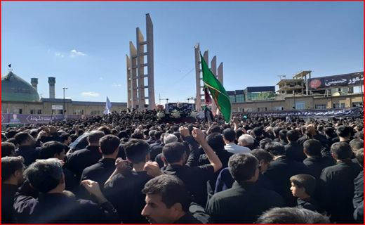 نمایش شور و شعور حسینی در یوم العباس زنجان/ آغاز حرکت دسته عزاداری حسینیه اعظم زنجان