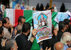 برپایی آئین سالگرد شهید حسین منجزی در گتوند