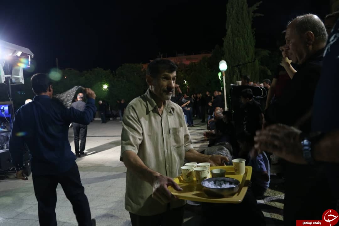 عزاداری شب تاسوعای حسینی در فارس/سلام بر علمدار کربلا+عکس