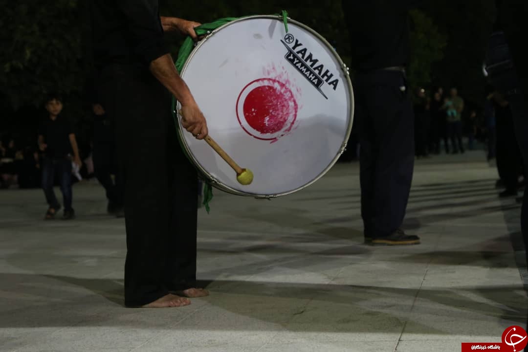 عزاداری شب تاسوعای حسینی در فارس/سلام بر علمدار کربلا + تصاویر