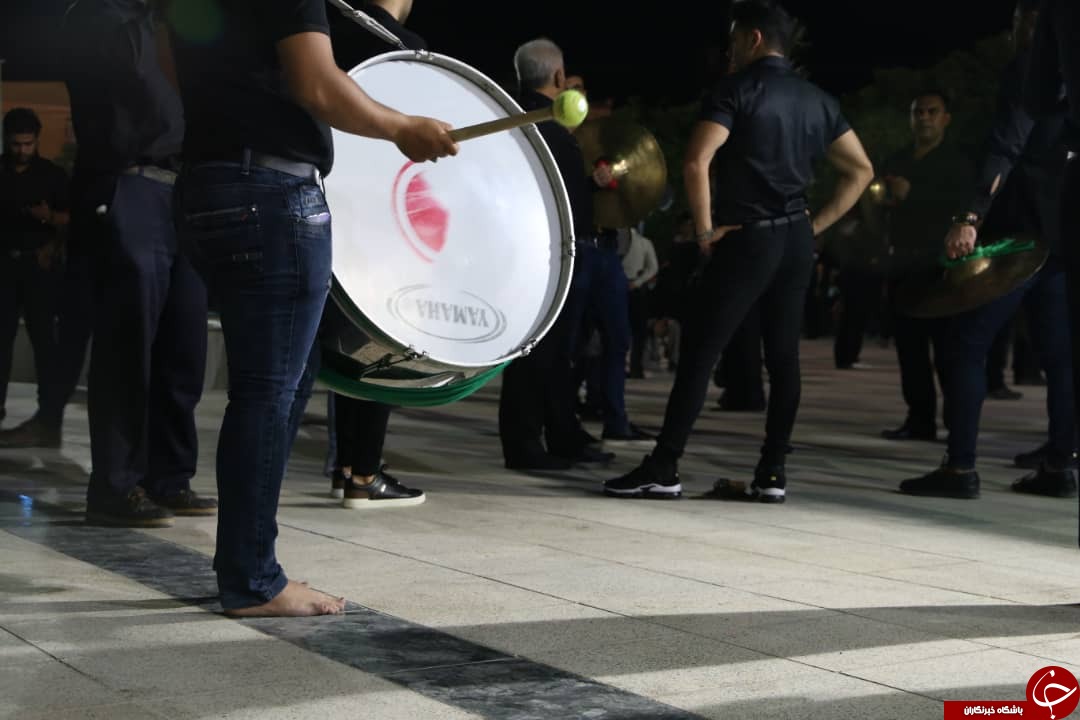 عزاداری شب تاسوعای حسینی در فارس/سلام بر علمدار کربلا + تصاویر