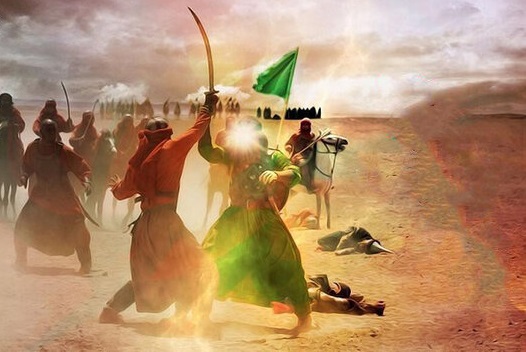 شهیدی در کربلا که بدون زره به میدان نبرد رفت