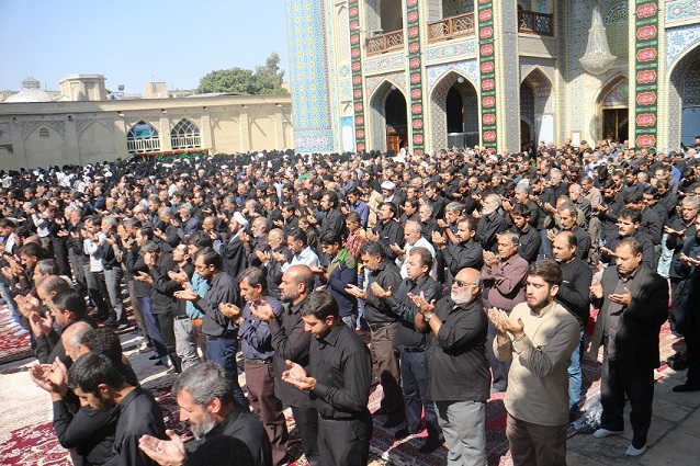 اقامه نماز ظهر تاسوعا در بقاع متبرکه فارس