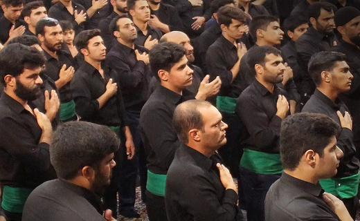 حسینیه ایران یکپارچه غرق در حرن و ماتم شد+ تصاویر