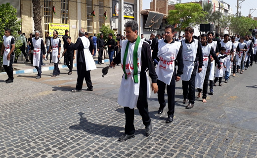 حسینیه ایران یکپارچه غرق در حرن و ماتم شد+ تصاویر