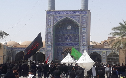 حسینیه ایران یکپارچه غرق در حرن و ماتم شد+ تصاویر