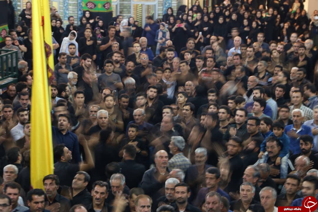 عزاداری مردم فارس در شب عاشورای حسینی + تصاویر