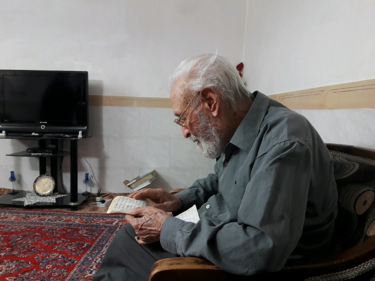 پیرمرد تعزیه خوان