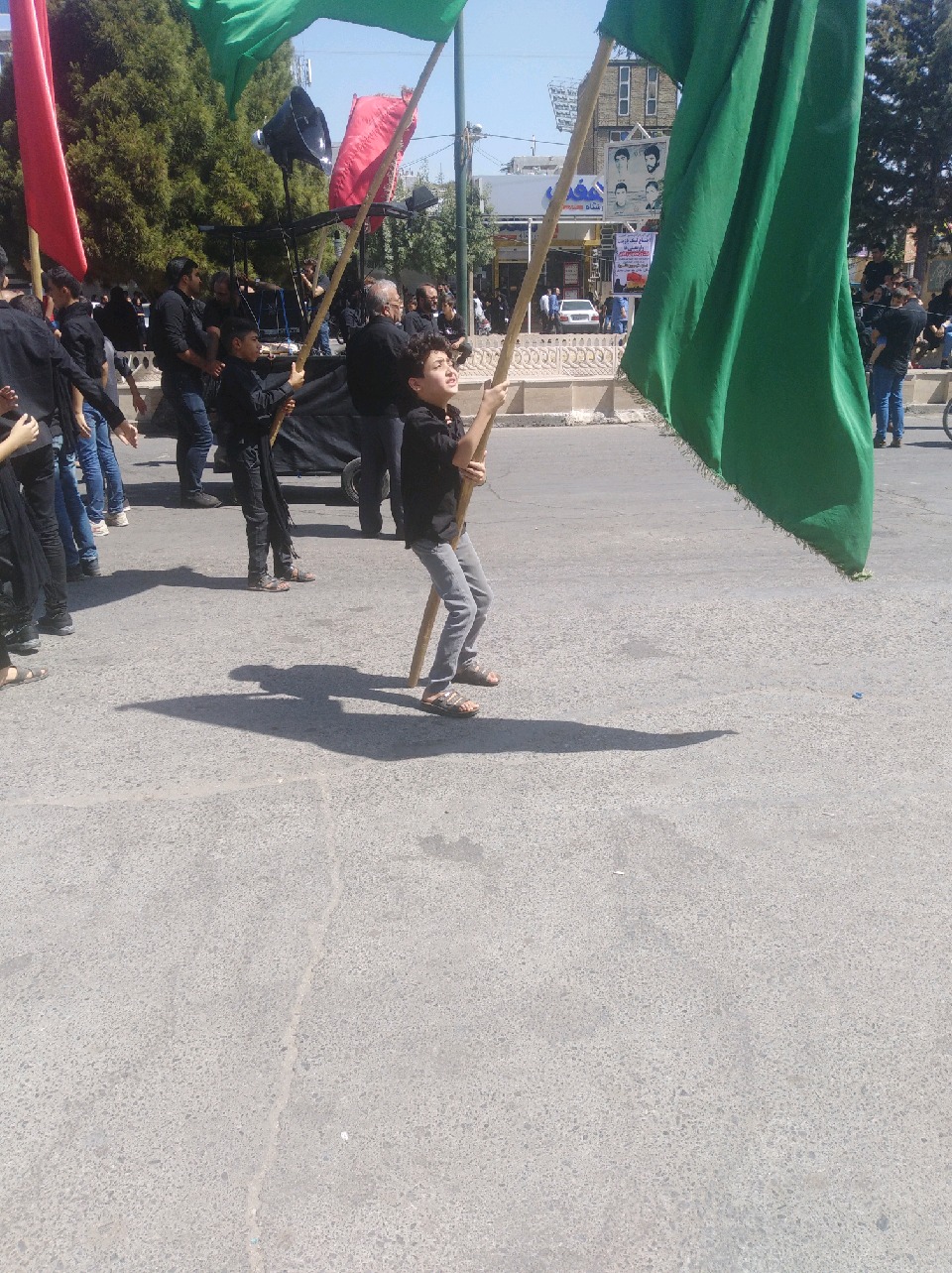 عاشورایی در دل عاشورا