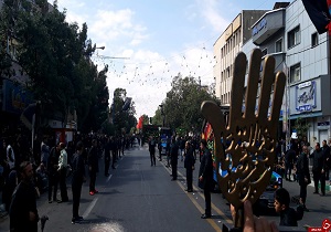 طنین اندوهگین "ای وای حسین "در آسمان آذربایجان غربی پیچید
