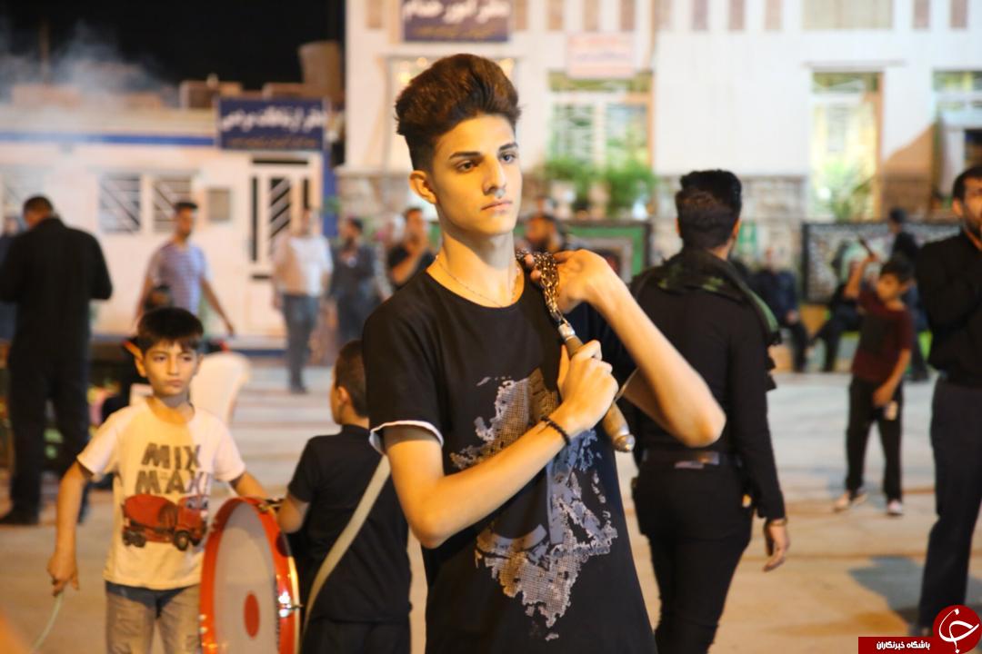 عزاداری شب تاسوعای حسینی در فارس/سلام بر علمدار کربلا + تصاویر