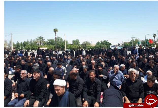 اقامه نماز ظهر تاسوعا در بقاع متبرکه فارس + تصاویر اقامه نماز ظهر تاسوعا در بقاع متبرکه فارس + تصاویر