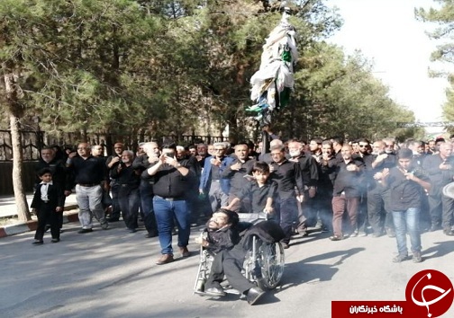 خراسان جنوبی سیاه پوش سالار شهیدان در روز عاشورا