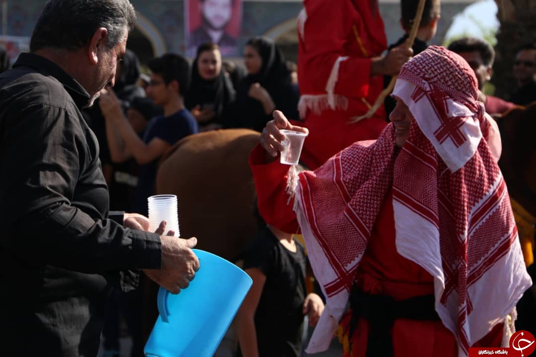 ندای یا حسین (ع) در فارس طنین انداز شد/فارس در عزای سید و سالار شهیدان به سوگ نشست + تصاویر
