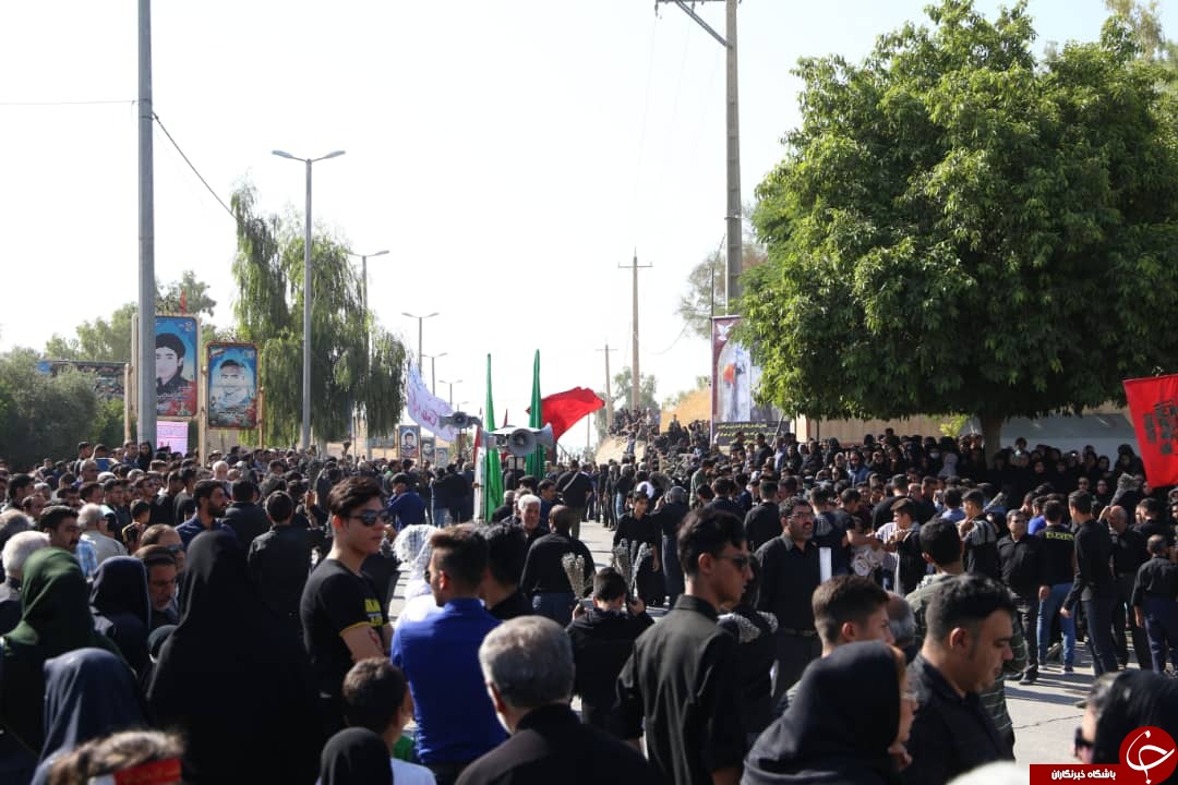 ندای یا حسین (ع) در فارس طنین انداز شد/فارس در عزای سید و سالار شهیدان به سوگ نشست + تصاویر