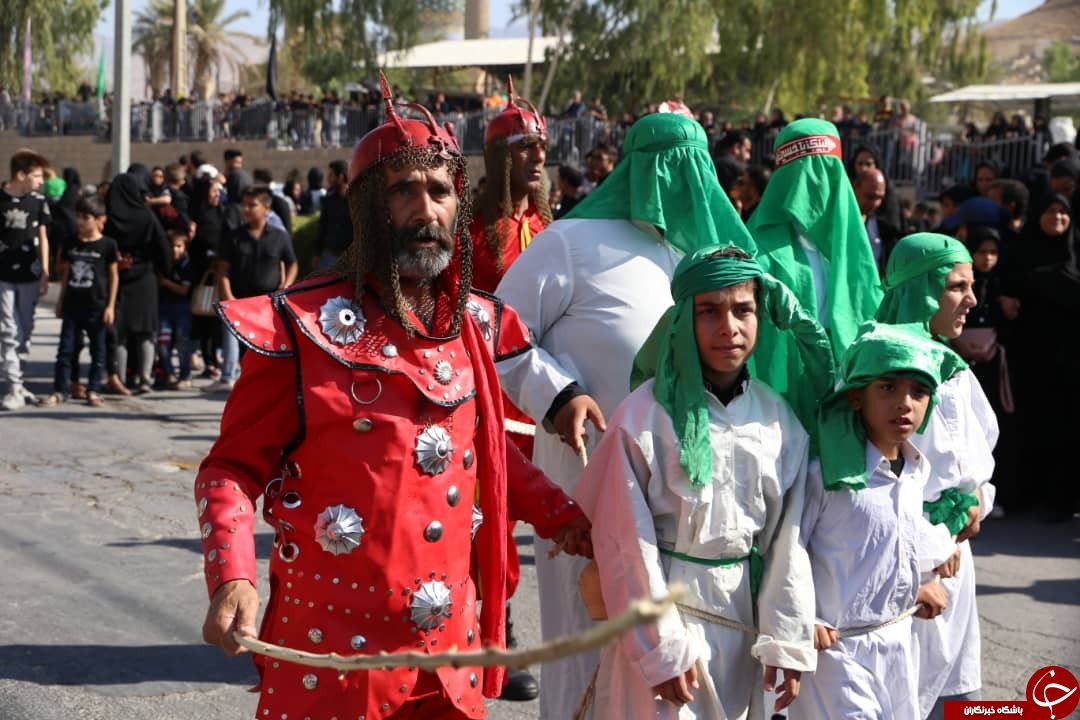 ندای یا حسین (ع) در فارس طنین انداز شد/فارس در عزای سید و سالار شهیدان به سوگ نشست + تصاویر