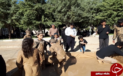 گل مالی لرستانی&zwnj;ها در عزای سالار شهیدان عاشورا
